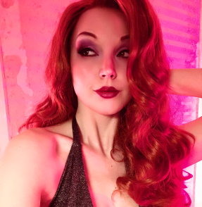 Jessica Rabbit waves