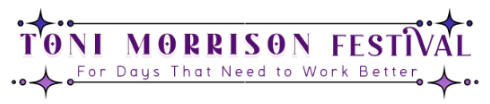 Toni Morrison Festival Logo